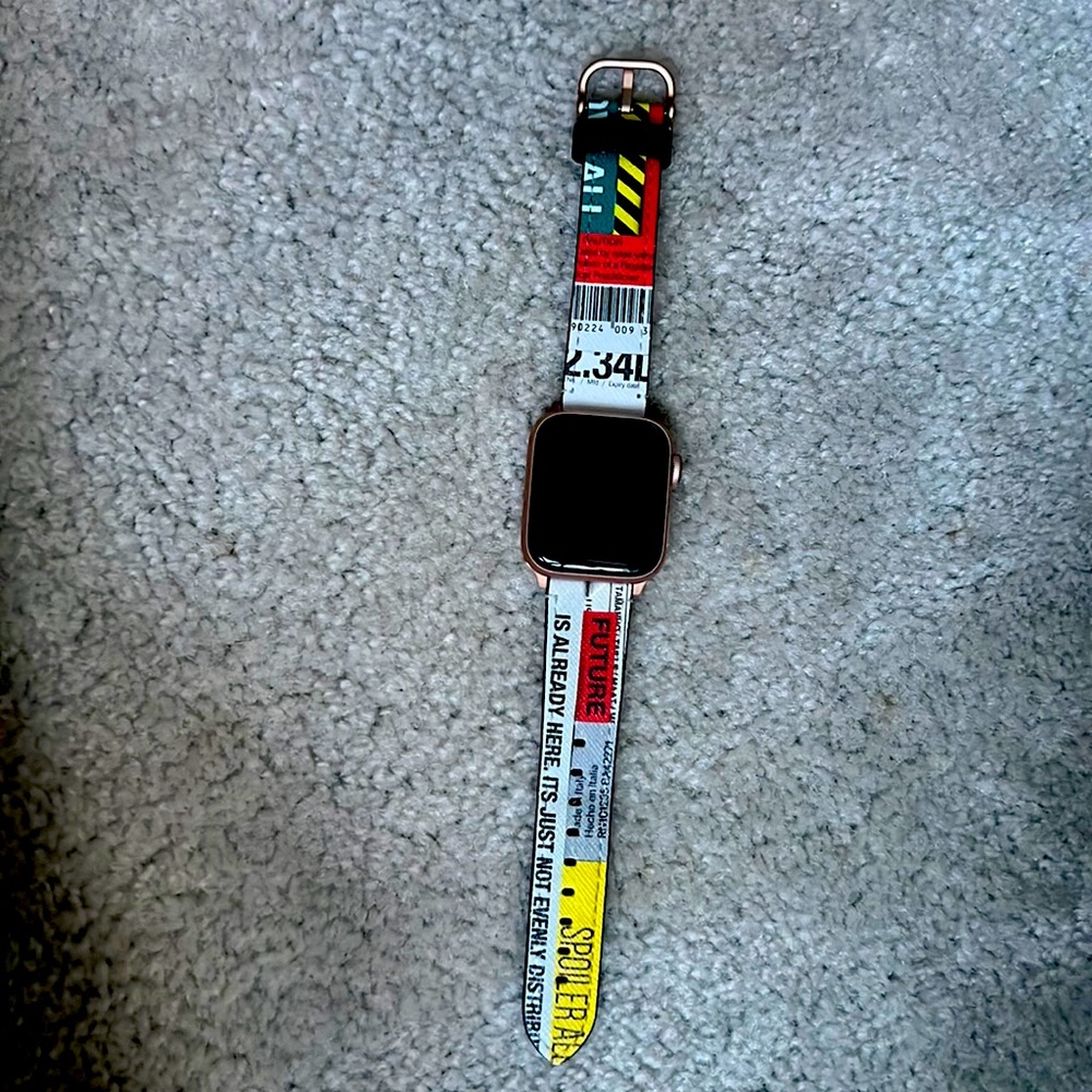 Casetify Apple Watch band, Just bought it, selling Apple Watch, don’t need band
